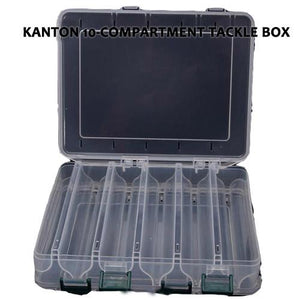 KANTON 10-COMPARTMENT TACKLE BOX