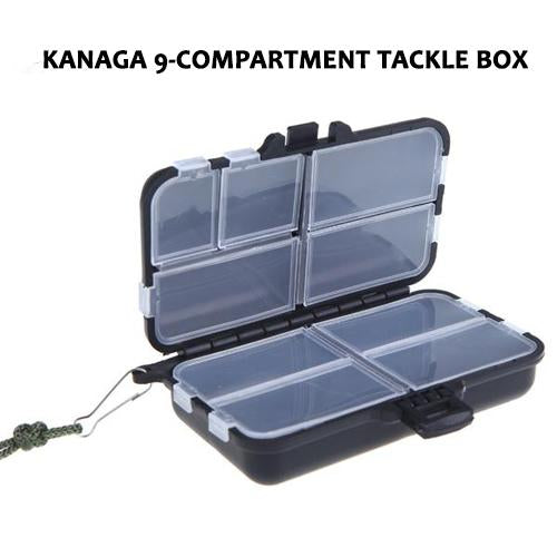 KANAGA 9-COMPARTMENT TACKLE BOX