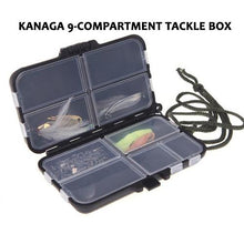 KANAGA 9-COMPARTMENT TACKLE BOX