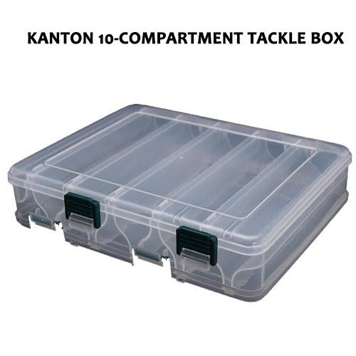 KANTON 10-COMPARTMENT TACKLE BOX
