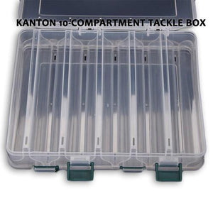 KANTON 10-COMPARTMENT TACKLE BOX