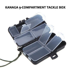 KANAGA 9-COMPARTMENT TACKLE BOX